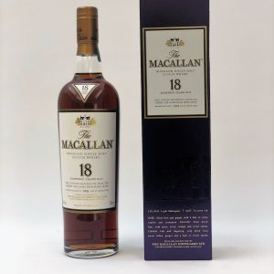 Macallan 18 year old sherry oak